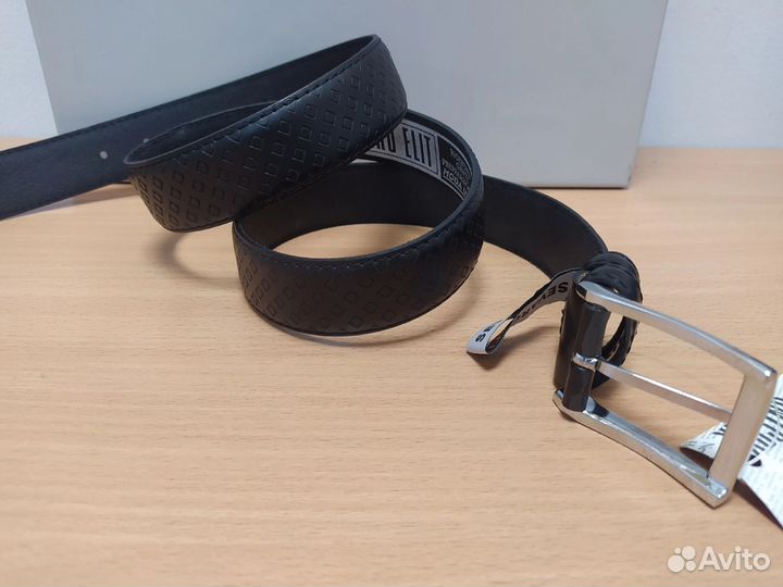 Мужской кожаный ремень. Брючный