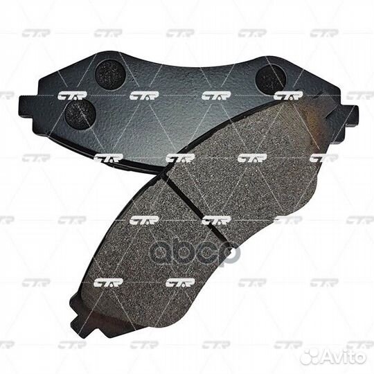 Колодки тормозные daewoo (ckkd5) GK0433 CTR