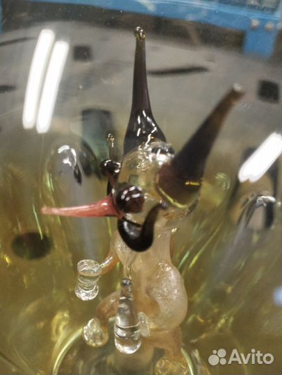 Графин с чертиком СССР