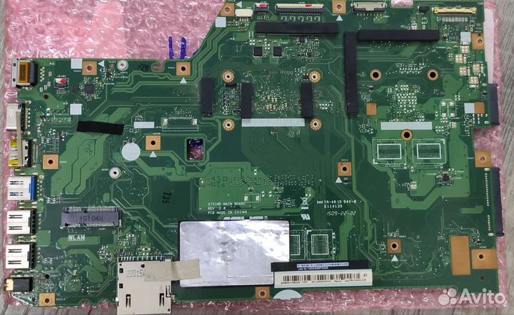 Плата Asus X751M под ремонт