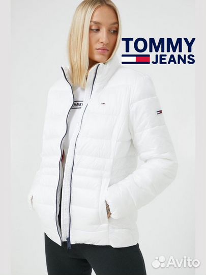 Куртка Tommy Jeans M, белая, оригинал