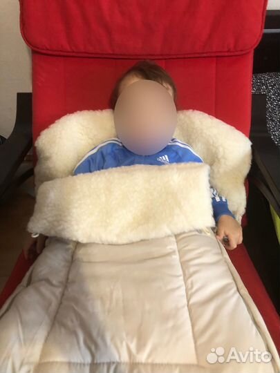 Конверт меховой из овчины