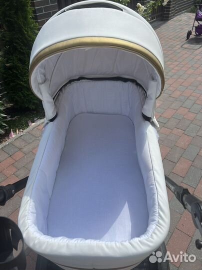 Коляска 2 в 1 эко кожа