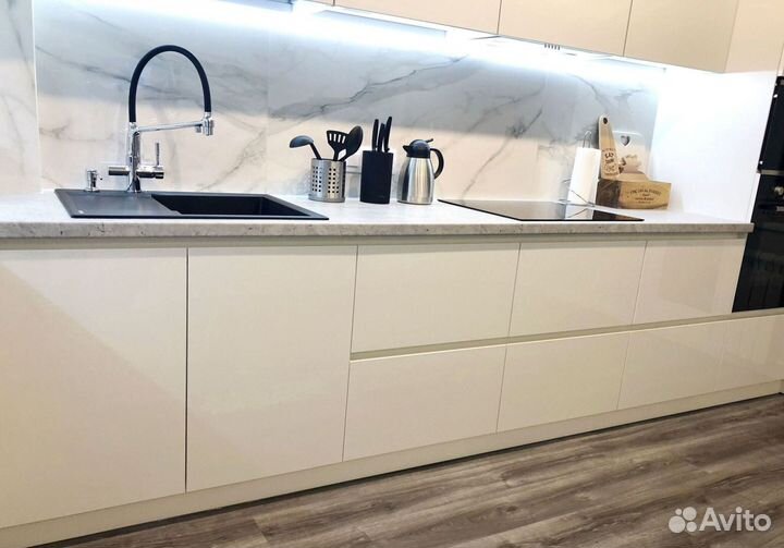 Современная кухня на заказ мдф фасады