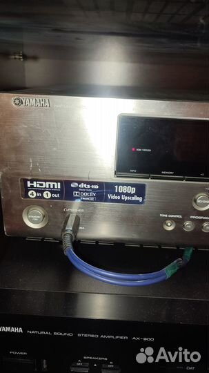 Рессиверы AV yamaha RX-V565 и yamaha AX-900
