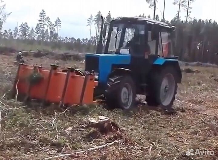 Грабли лесные на пружинах лгп-2,5 на мтз-82