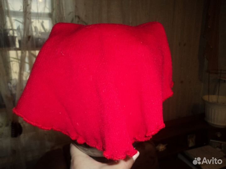 Берет и косынка, варежки