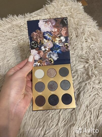 Палетки теней colourpop