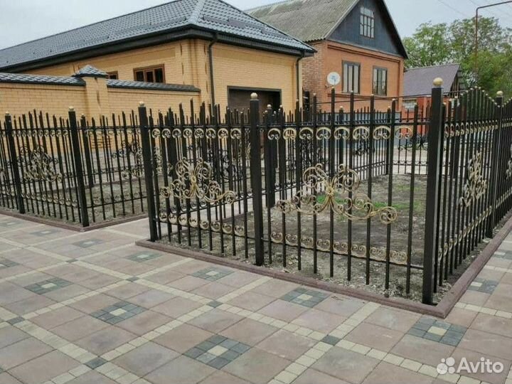 Кованый забор