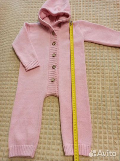 Комбинезон для девочки утеплённый