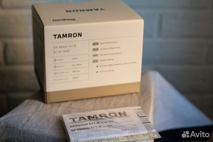 Tamron 45 1.8 VC USD for nikon