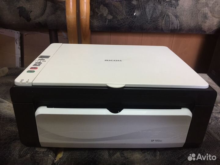 Мфу лазерный ricoh Aficio SP100SU