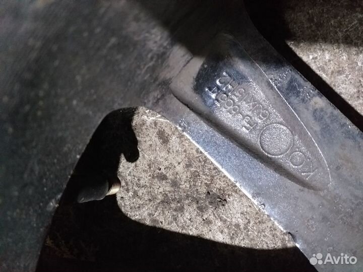 Диски 15 К&К 6J 5 * 112 ET 50 dia 66.1 № 50