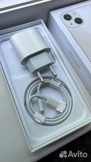 Оригинальная зарядка на iPhone 13 и 11