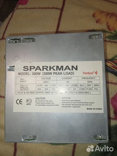 Блок питания для пк 300w