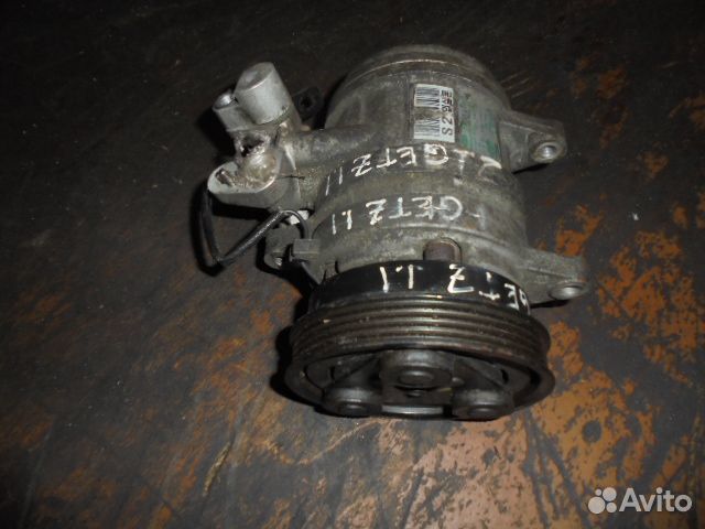 Компрессор кондиционера Hyundai Getz 1.1