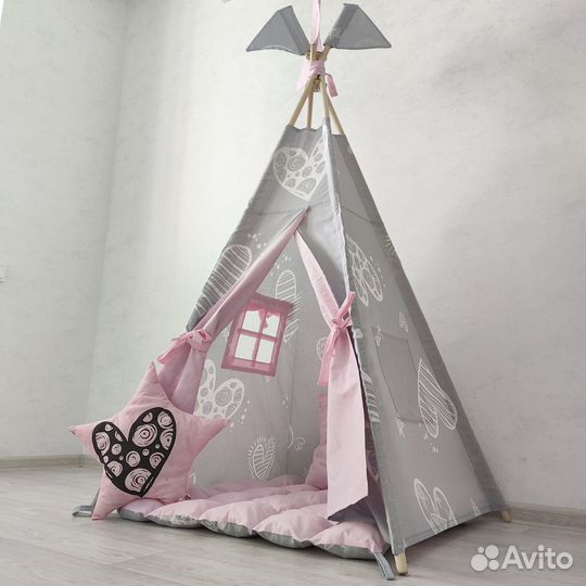 Вигвам детский, Палатка, шатер домик, новый