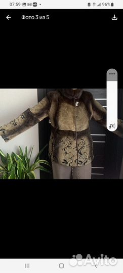 Шуба женская,натуральный бобёр