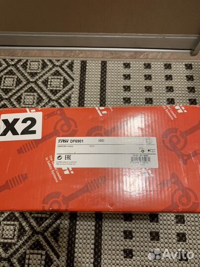 Задний тормозной диск ssangyong