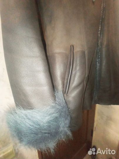 Полудублёнка женская