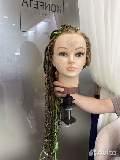 Голова манекен