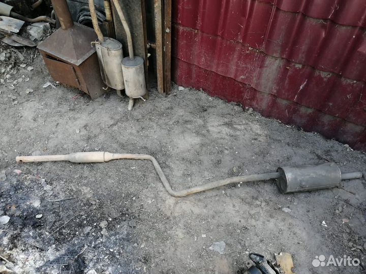 Глушитель в сборе renault logan,Рено Логан