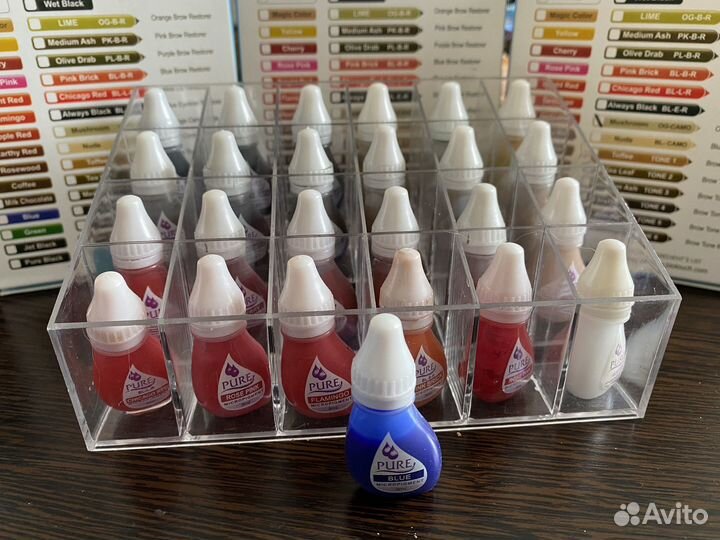 Краска для перманентного макияжа, татуажа