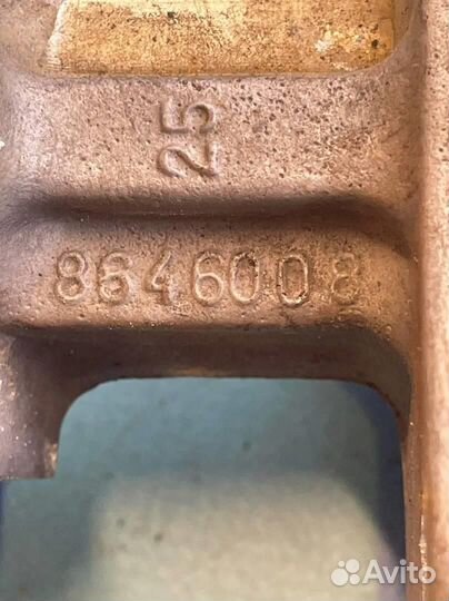 Главный тормозной цилиндр 8646008