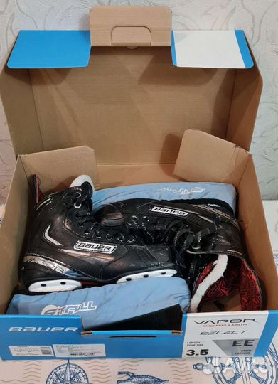 Коньки хоккейные bauer vapor select 3.5EE