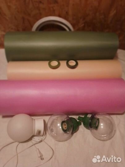 Изолон (2мм), плафоны, тейп ленты