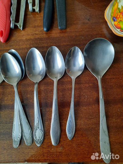 Ложки,вилки,ножи,сито