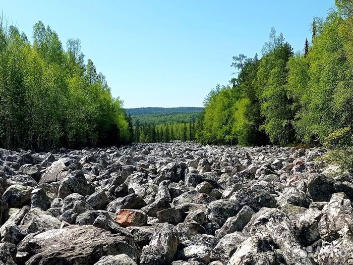 Таганай. Каменная река