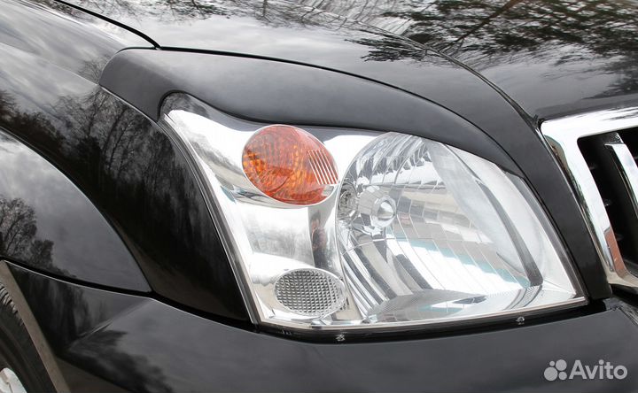 Реснички Toyota Land Cruiser Prado 120 (03-09) RA