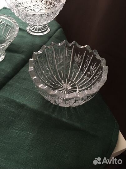 Ваза хрустальная СССР