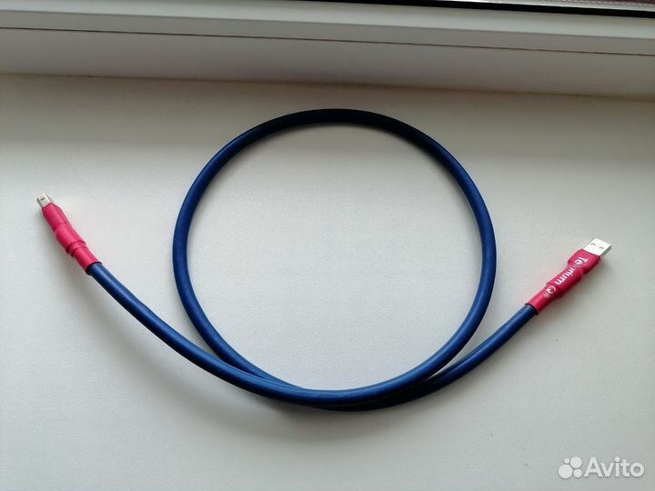 USB Tellurium Q Blue (A-B) аудио кабель 1 метр