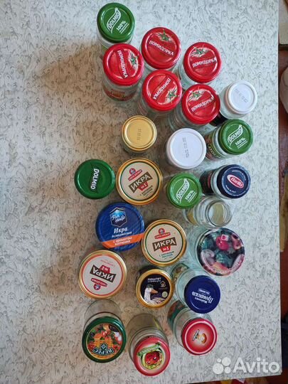 Стеклянные баночки