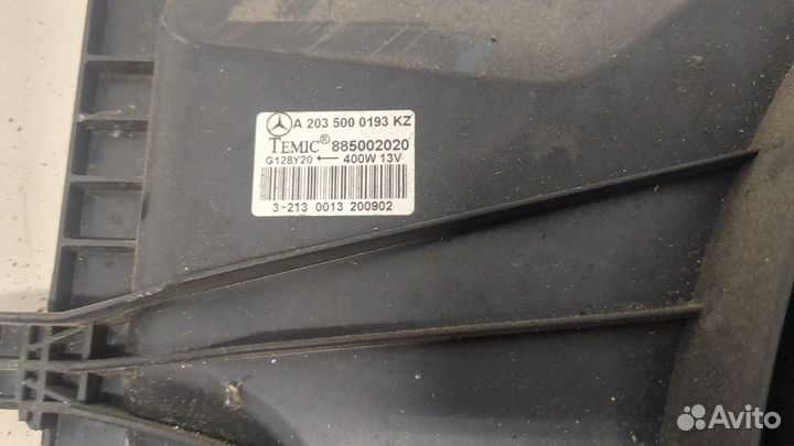 Вентилятор радиатора Mercedes C W203, 2002