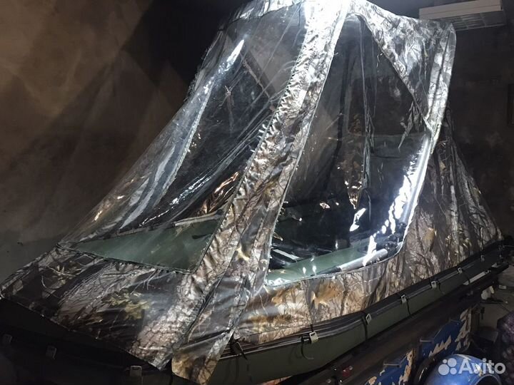 Ходовой тент на лодку пвх кама 260 Н
