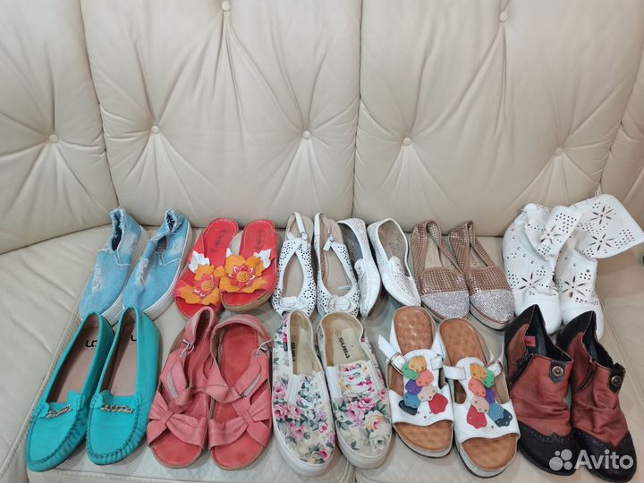 Летняя женская обувь 39размер