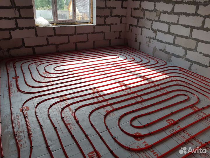 Монтаж отопления и теплых полов