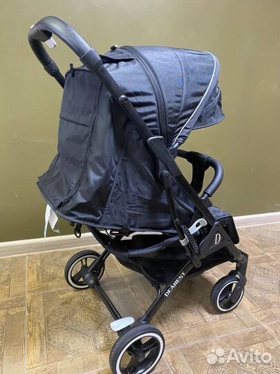 Коляска Dearest 819 новинка 2022 года черная