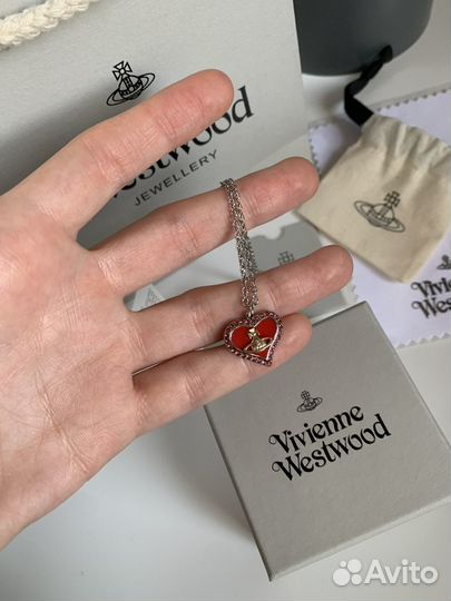 Подвеска Vivienne Westwood Petra pendant Red