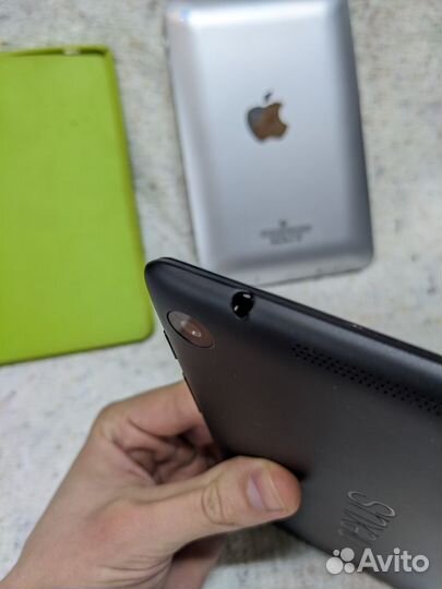 2 Планшета Asus nexus 7 2013 LTE Apple и чехол