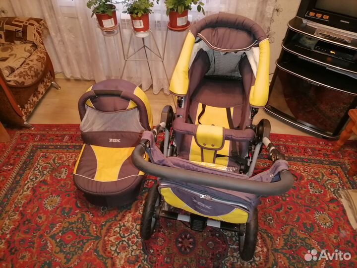 Коляска трансформер 2в1
