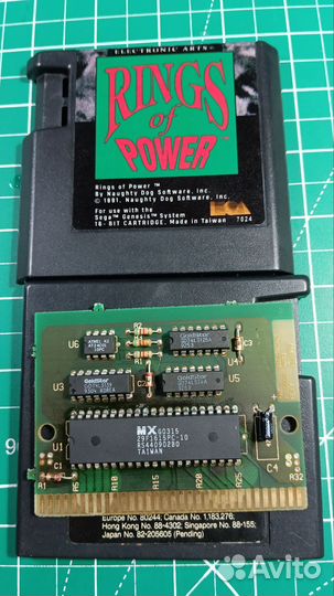 Картриджи Sega Genesis кастомные