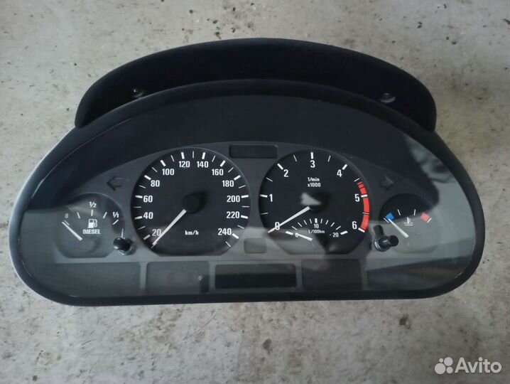 Щиток приборов BMW E46 diesel