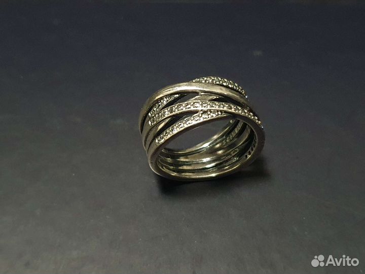 Оригинальное кольцо Pandora серебро 925