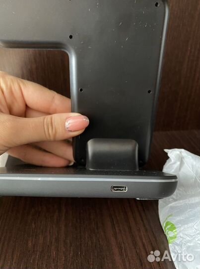 Беспроводная зарядка canyon (CNS-WCS303B) 15 W