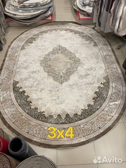 Ковер овальный 3х4 2х3 1,6х2,3 2,5х3,5