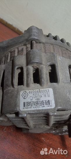 Генератор рено логан 1